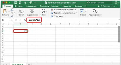 How to add percentages to a number in Excel: the secrets of calculations How to add in Excel