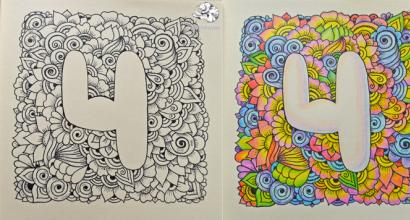 Modern Art Therapy: Antistress Coloring Pages for Adults