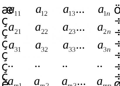 Понятие о ранге матрицы Какому числу может равняться ранг матрицы